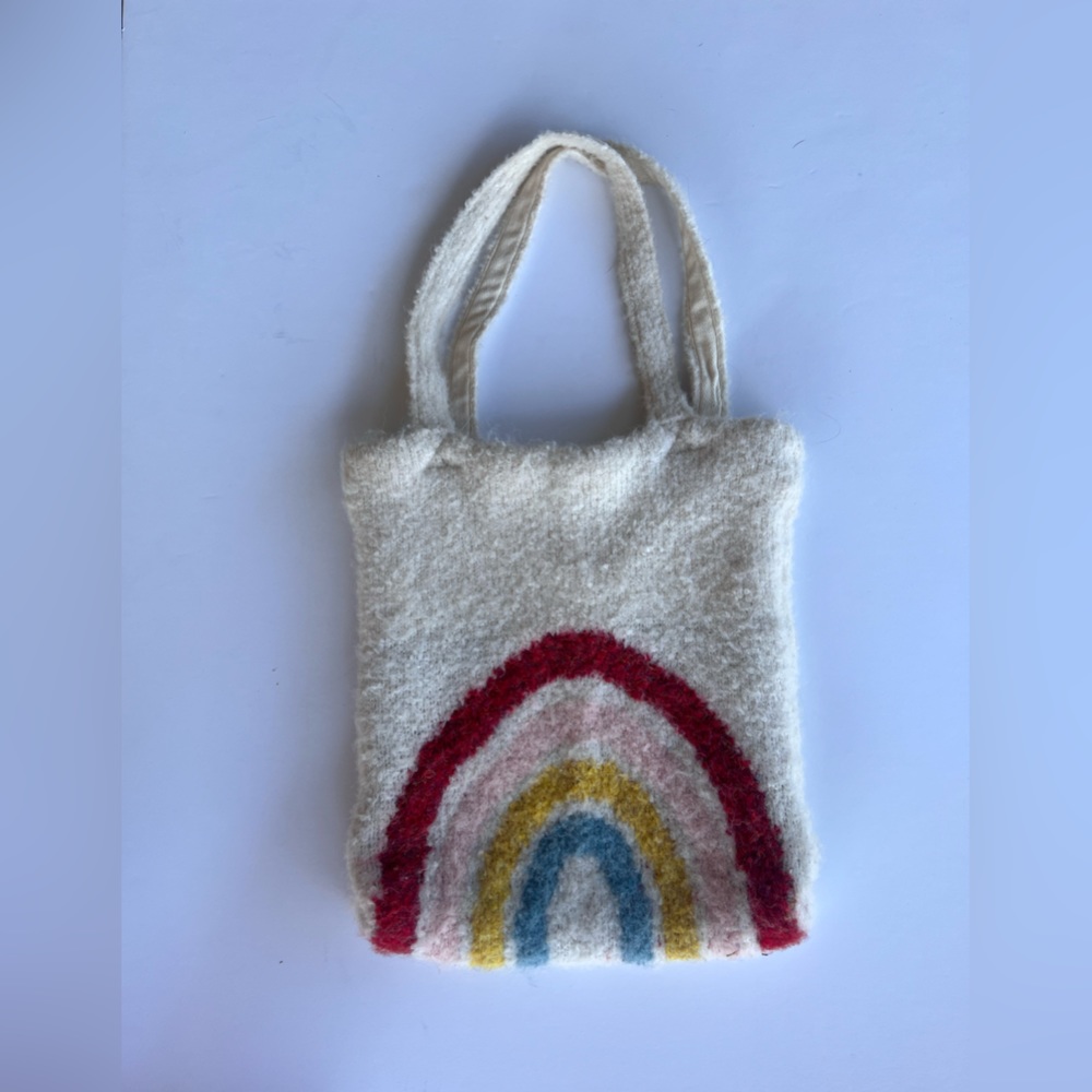 Free People wool tote (size on photos). Never used.